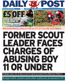 Cover of Daily Post (North Wales)