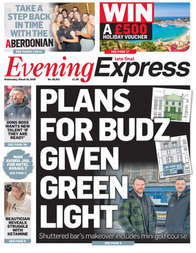 Cover of Evening Express