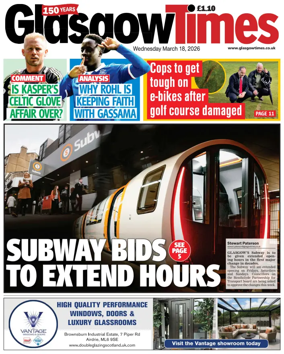 Cover of Glasgow Times