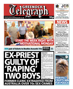 Cover of Greenock Telegraph