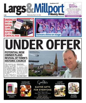 Cover of Largs & Millport Weekly News