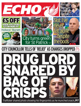 Cover of Liverpool Echo