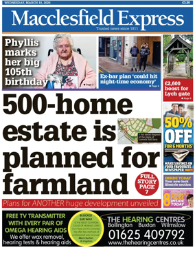 Cover of Macclesfield Express