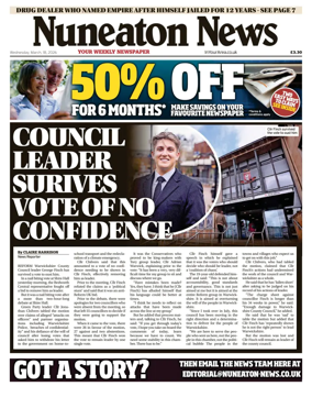 Cover of Nuneaton News