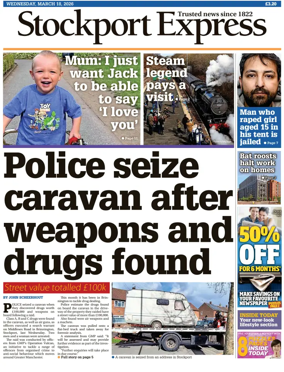 Cover of Stockport Express