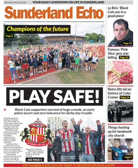 Cover of Sunderland Echo