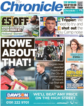 Cover of The Chronicle (UK)