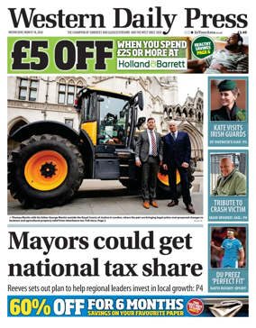 Cover of Western Daily Press