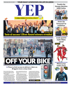 Cover of Yorkshire Evening Post