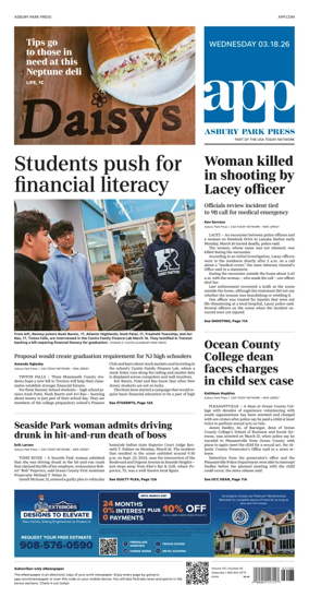 Cover of Asbury Park Press