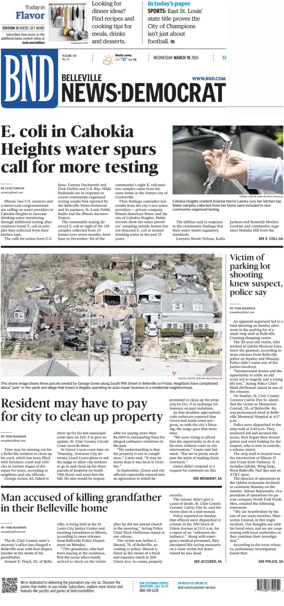 Cover of Belleville News-Democrat