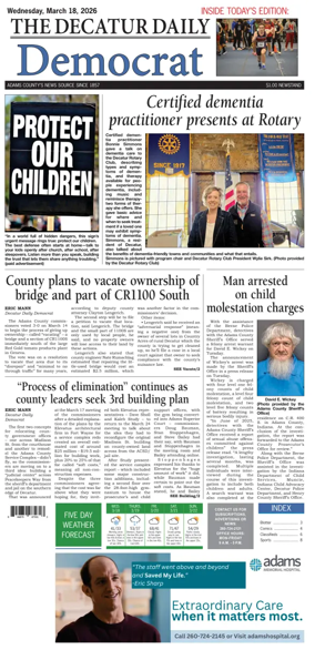 Cover of The Decatur Daily Democrat