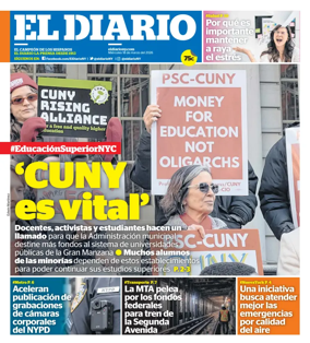 Cover of El Diario