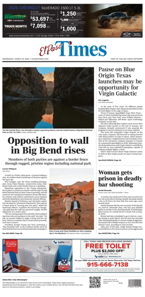 Cover of El Paso Times