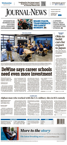 Cover of Hamilton Journal News