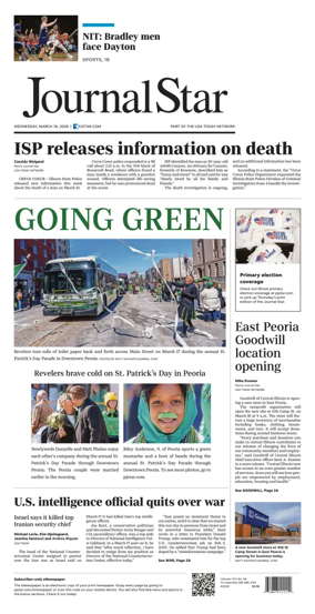 Cover of Journal Star (Peoria)