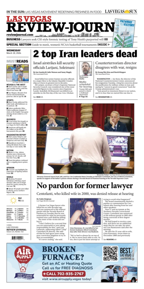 Cover of Las Vegas Review-Journal