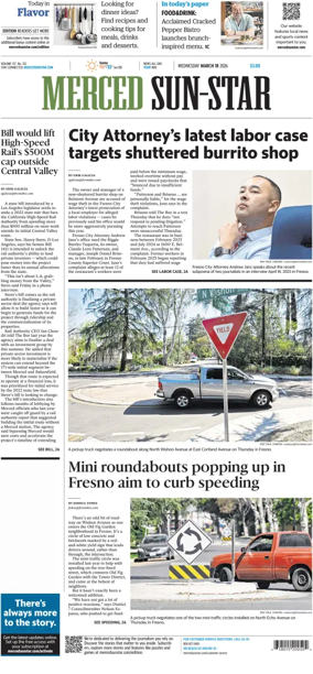 Cover of Merced Sun-Star