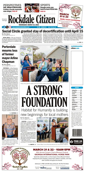 Cover of Rockdale Citiizen