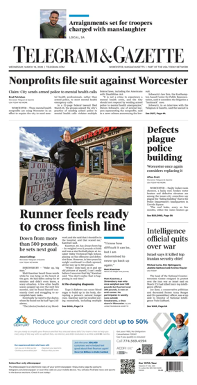 Cover of Telegram & Gazette