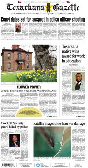 Cover of Texarkana Gazette