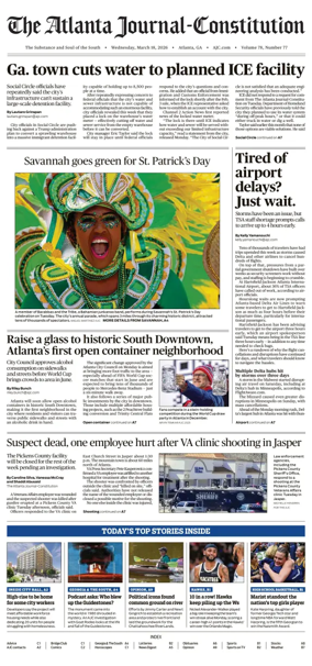 Cover of The Atlanta Journal-Constitution