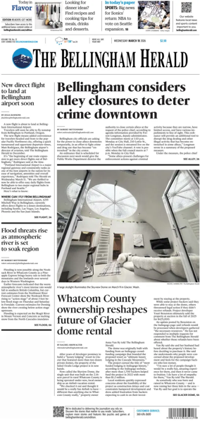 Cover of The Bellingham Herald