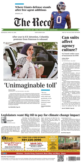 Cover of The Bergen Record