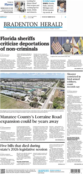 Cover of The Bradenton Herald