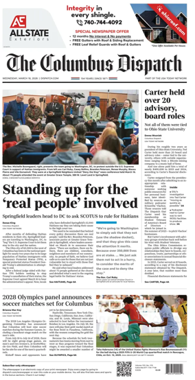 Cover of The Columbus Dispatch