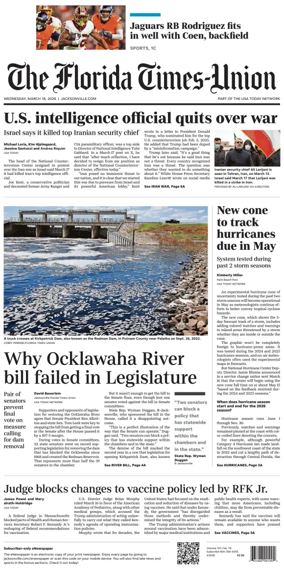 Cover of The Florida Times-Union