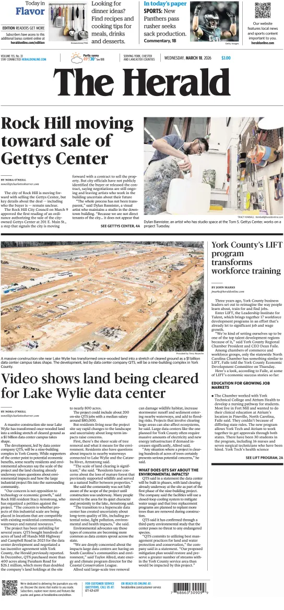 Cover of The Herald (Rock Hill)