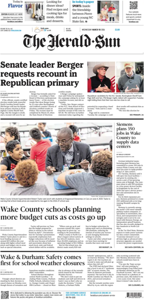 Cover of The Herald Sun