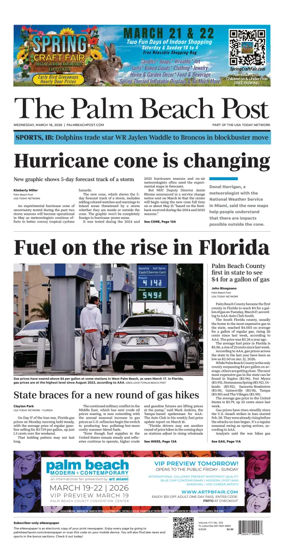 Cover of The Palm Beach Post