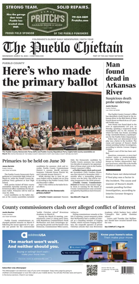 Cover of The Pueblo Chieftain