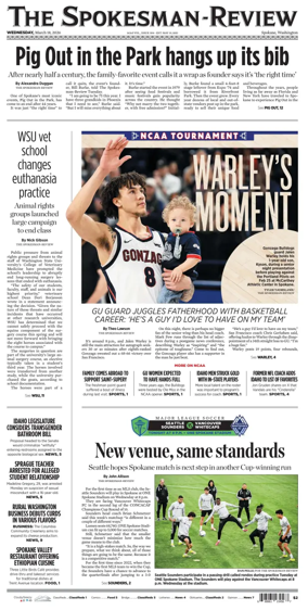 Cover of The Spokesman-Review (Spokane)
