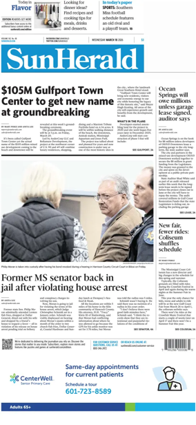 Cover of The Sun Herald