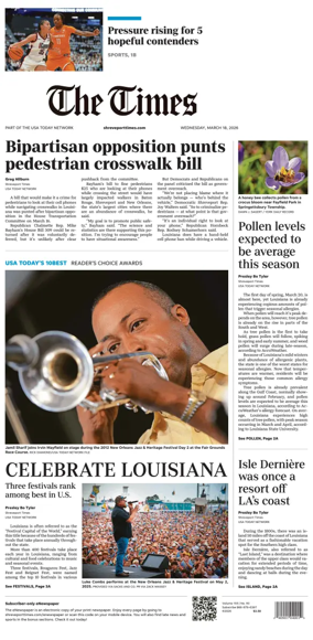 Cover of The Times (Shreveport)