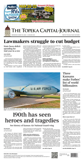 Cover of The Topeka Capital-Journal