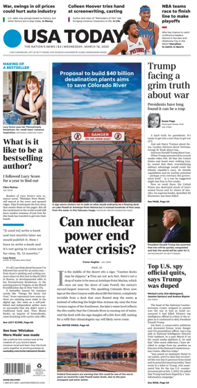 Cover of USA TODAY US Edition