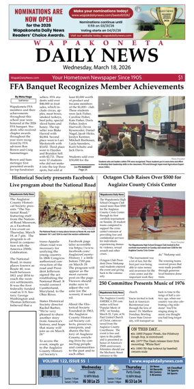 Cover of Wapakoneta Daily News