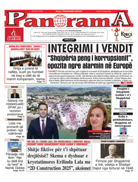 Cover of Panorama (Albania)