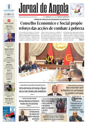 Cover of Jornal de Angola