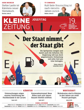 Cover of Kleine Zeitung Kaernten