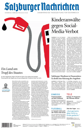 Cover of Salzburger Nachrichten