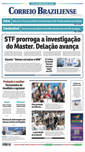 Cover of Correio Braziliense