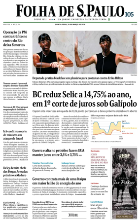 Cover of Folha de S.Paulo