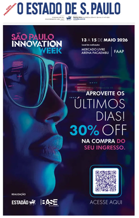 Cover of O Estado de S. Paulo