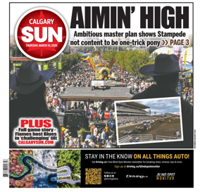 Cover of Calgary Sun