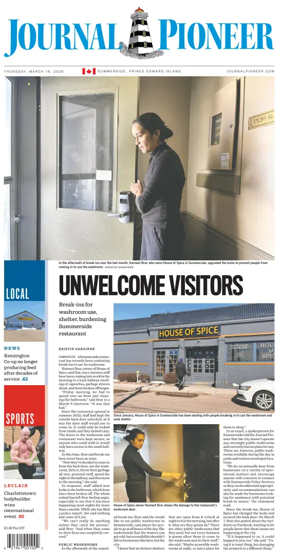 Cover of Journal Pioneer